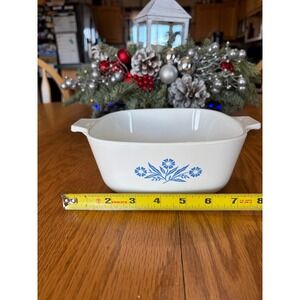 CorningWare P-1 1/2-B Blue Cornflower Casserole Dish • 1.5 Qt • Vintage USA